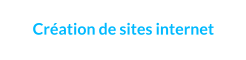 Création de sites internet