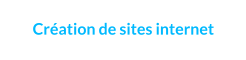 Création de sites internet